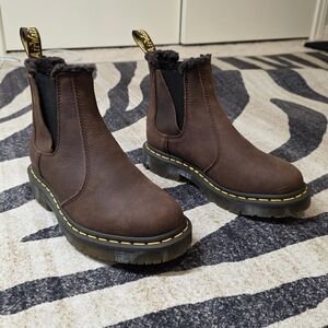 Dr. Martens Brown Leather Boots